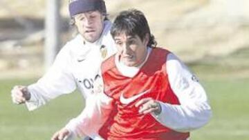 <b>CON GANAS. </b>Vicente reflejó ayer las ansias de victoria que tiene la plantilla ché.