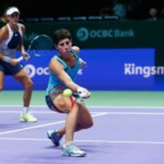 Muguruza y Suárez aún aspiran a las semifinales en dobles
