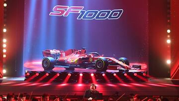 Ferrari comprime su motor y presenta un SF1000 "extremo"