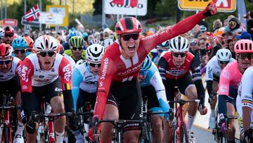 Cees Bol gana y es el primer líder de la Vuelta a Noruega