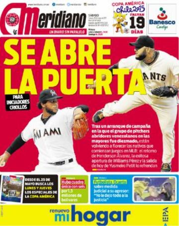 Portadas de la prensa deportiva