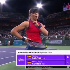 El gesto de Paula Badosa después de una victoria histórica