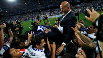 Zidane: "Los jugadores lo han hecho de pu... madre"