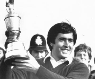 Severiano Ballesteros ganó su primer Open Británico en 1979: fue el campeón más joven del siglo.