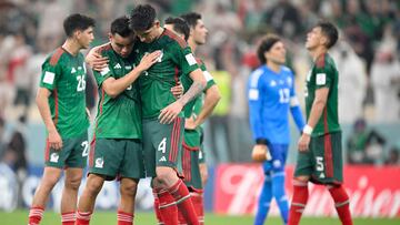 Los seleccionados mexicanos sufrieron la eliminación pese a haber ganado ante Arabia Saudita.