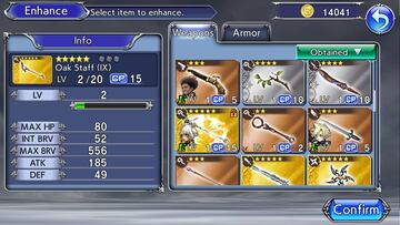 Captura de pantalla - Dissidia Final Fantasy Opera Omnia (AND)