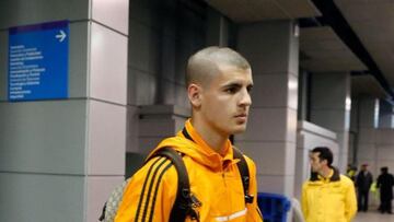 El nuevo 'look' de Morata