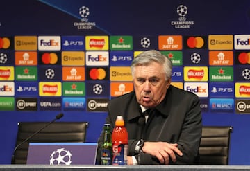 Real Madrid manager Carlo Ancelotti 