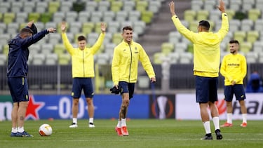 Soccer Football - Europa League Final - Villarreal Training - Stadion Energa Gdansk, Gdansk, Poland - May 25, 2021 Villarreal's Dani Raba during training REUTERS/Kacper Pempel