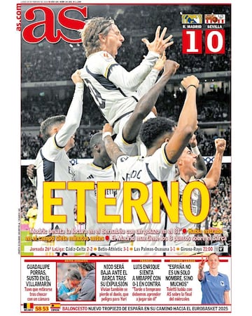 Las portadas de AS de febrero