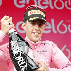 Juanpe López: "Es difícil de creer que todavía tenga la maglia rosa"