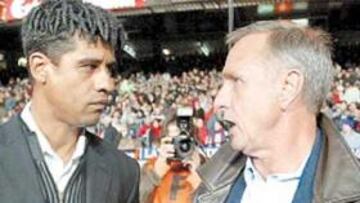 Rijkaard y Cruyff.
