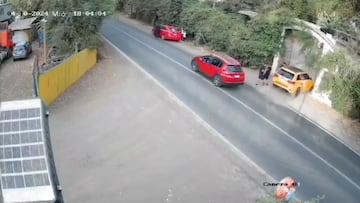 Este brutal registro revela el momento exacto de la balacera que sufrió Julianno Sosa