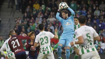 Dani Giménez con el Betis.
