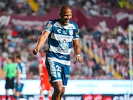 Salomon Rondon celebrates his goal 1-2 of Pachuca during the 15th round match between Necaxa and Pachuca as part of the Liga BBVA MX, Torneo Clausura 2025 at Victoria Stadium, on April 11, 2025 in Aguascalientes, Mexico.