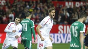 Llorente estira a 12 las victorias seguidas del Sevilla en Nervión