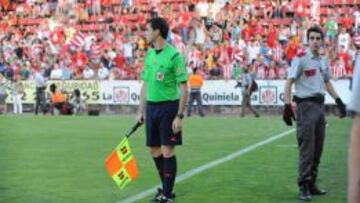 El botellazo al linier le cuesta 1.500 euros al Girona