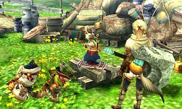 Captura de pantalla - Monster Hunter X (3DS)