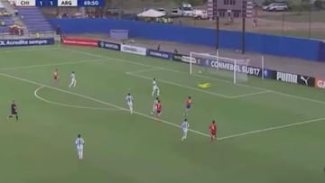 Muy pocas veces Chile le ha hecho un gol así a Argentina: taco y definición de crack de Zidane Yáñez