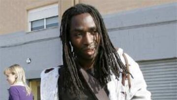 Riga sale de un entrenamiento