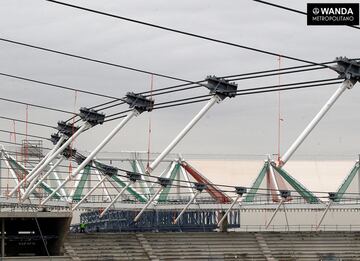 The incredible transformation of La Peineta to Atletico's Wanda Metropolitano