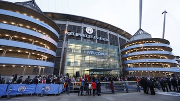 Imagen de archivo del Etihad Stadium.