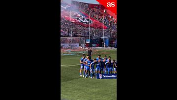 Así fue la entrada a la cancha de Pellegrino en lo que podría ser su despedida de la U