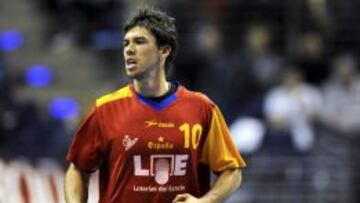 Mikel Aguirrezabalaga, con España.