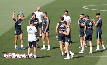 El Madrid prepara su estreno liguero ante el Getafe