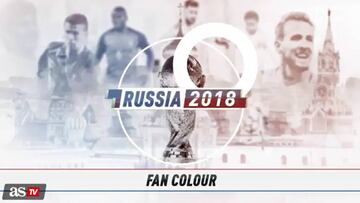 Fans prepare in Moscow's Red Square for Russia 2018 start