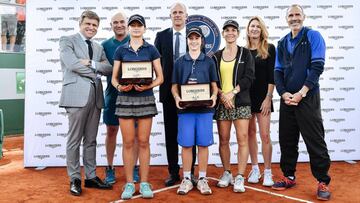 Victoria Jim¨¦nez gana el noveno 'Longines Future Tennis Aces'