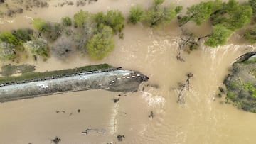 Alerta máxima en California ante la llegada de una fuerte tormenta y un río atmosférico. Aquí las zonas afectadas, trayectoria en tiempo real y cuánto durará.