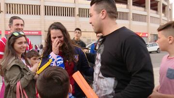 El bonito gesto del hermano de Koke con una gran admiradora