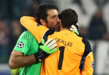 Iker Casillas y Gianluigi Buffon.