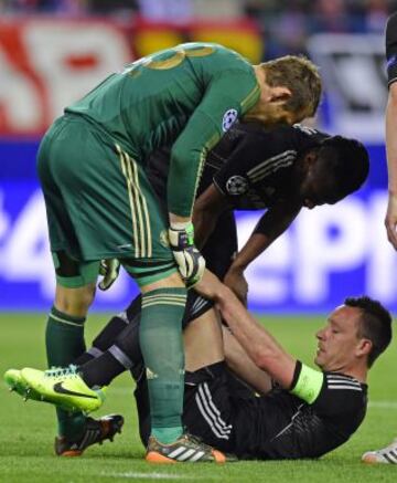 Lesi¨®n de John Terry.