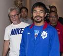 Trifulca entre los equipos técnicos de Pacquiao y Ríos