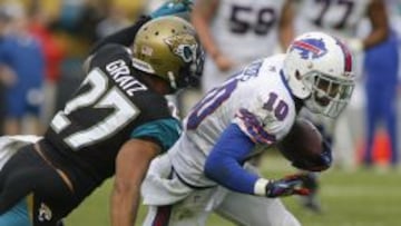 Bills y Jaguars en el partido de la pasada temporada