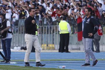 Futbol, Huachipato vs Colo Colo
Decimoquinta fecha, campeonato de Transicion 2017
El entrenador de Colo Colo Pablo Guede celebra el gol contra Colo Colo durante el partido de primera division contra Huachipato  disputado en el estadio Ester Roa de Concepcion, Chile.
09/12/2017
Dragomir Yankovic/Photosport

Football, Huachipato vs Colo Colo
15th date, Transition Championship 2017
Colo Colo's manager Pablo Guede celebrates their goal against Colo Colo during the fisrt division football match against Huachipato at the Ester Roa stadium in Concepcion, Chile.
09/12/2017
Dragomir Yankovic/Photosport