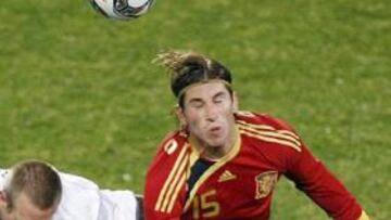 <strong>MAL MOMENTO.</strong> Sergio Ramos no tuvo una buena actuación ante Estados Unidos.