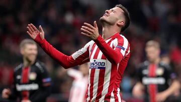 Sa&uacute;l, en el Atl&eacute;tico-Leverkusen.