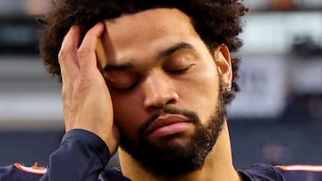 Revealing moment between Caleb Williams and Shane Waldron