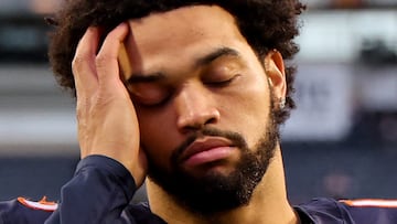 Revealing moment between Caleb Williams and Shane Waldron