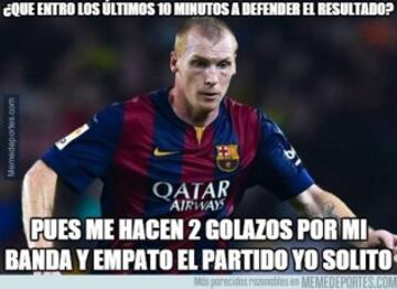 Los memes del 2-2 del Barcelona ante el Deportivo