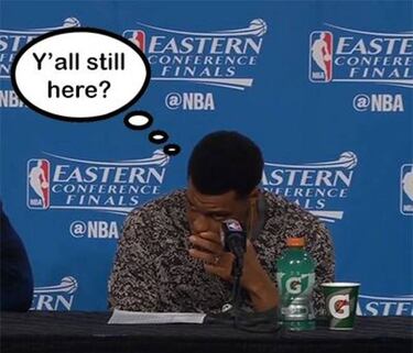 Kyle Lowry alucinó con las estadísticas del Cavs-Raptors