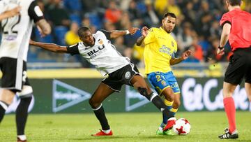 03/01/18 PARTIDO IDA OCTAVOS COPA DEL REY
LAS PALMAS - VALENCIA
KONDOGBIA JONTAHAN VIERA
ENVIADA.IVANLEONSANTIAGO.
