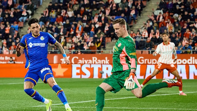 Ter Stegen prueba al peor ataque de Primera