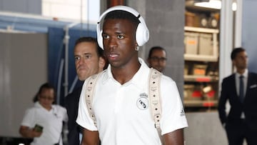 Vinicius, también fuera de la lista del Madrid ante el Espanyol