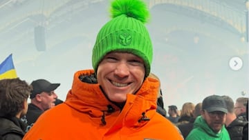 El ciclista Chris Froome, durante la celebración de Tomorrowland Winter en Alpe d'Huez.