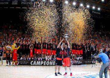 El Valencia Basket se proclama campeón de Liga por primera vez en su historia tras vencer al Real Madrid