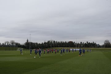 Manchester 21 marzo 2018
Entrenamiento de la Seleccin Argentina en el 
Manchester City Academy


Foto Ortiz Gustavo
